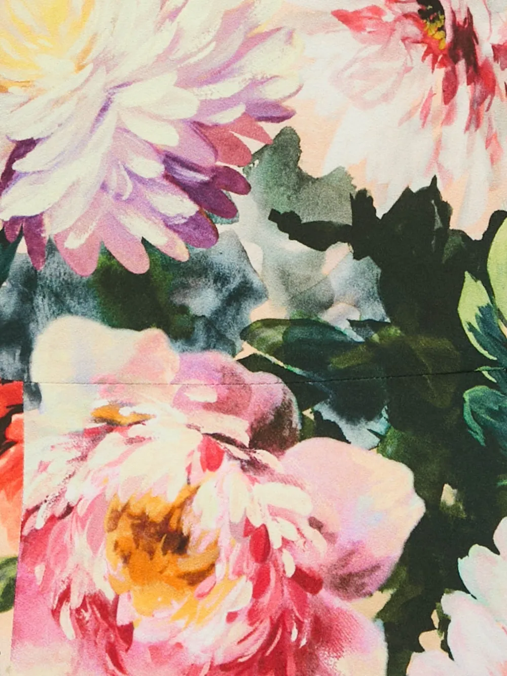 Pre-owned Dolce & Gabbana Floral-print Lace-trimmed Dress In Pink