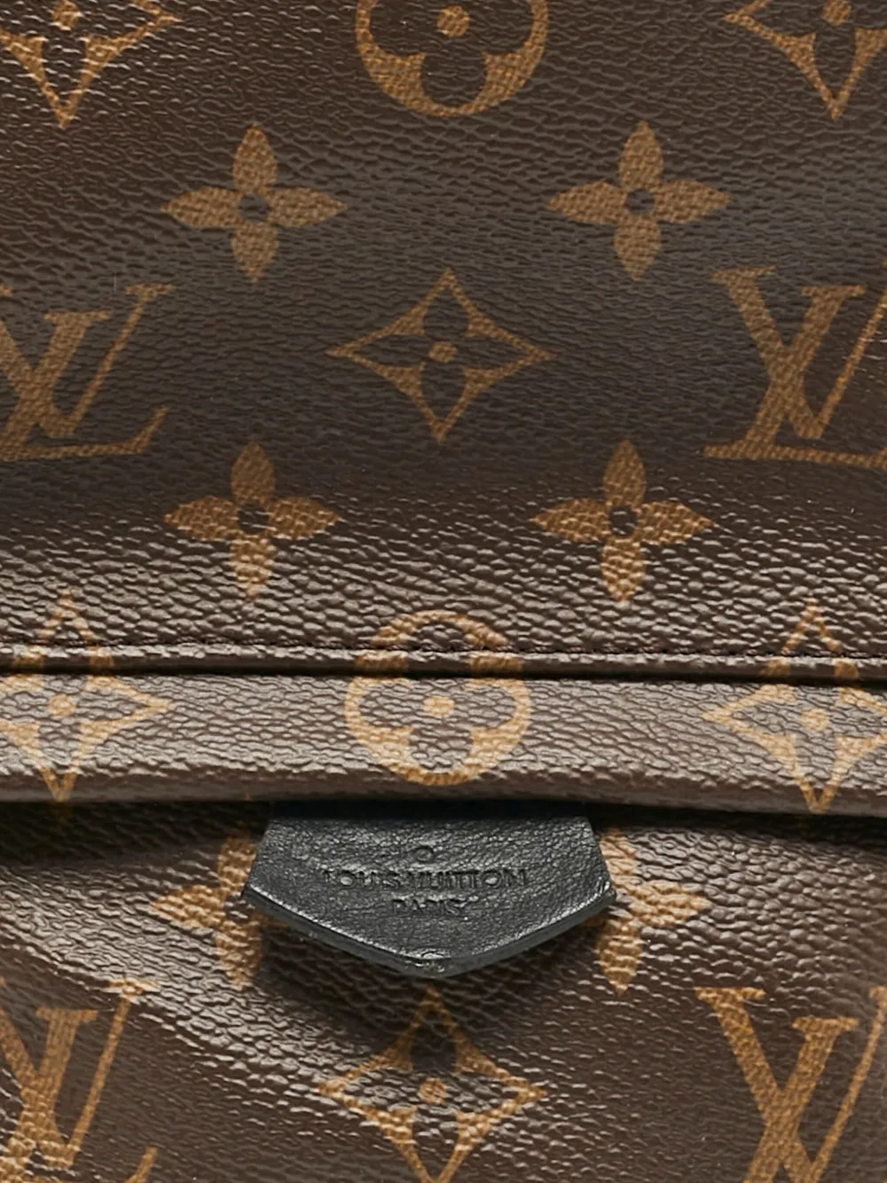 Pre-owned Louis Vuitton Mini Palm Springs Backpack In Brown