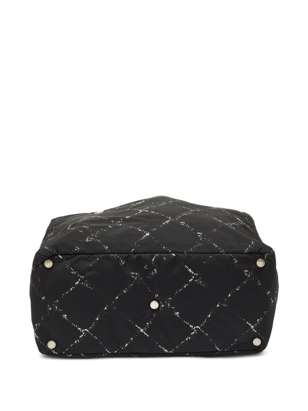 Pre-owned Chanel Travel Ligne Tote Bag In Black