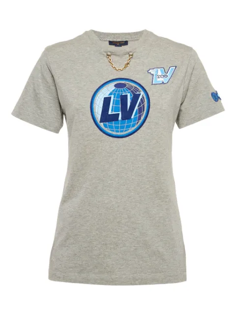 Louis Vuitton Pre-Owned 2020s graphic-print T-shirt