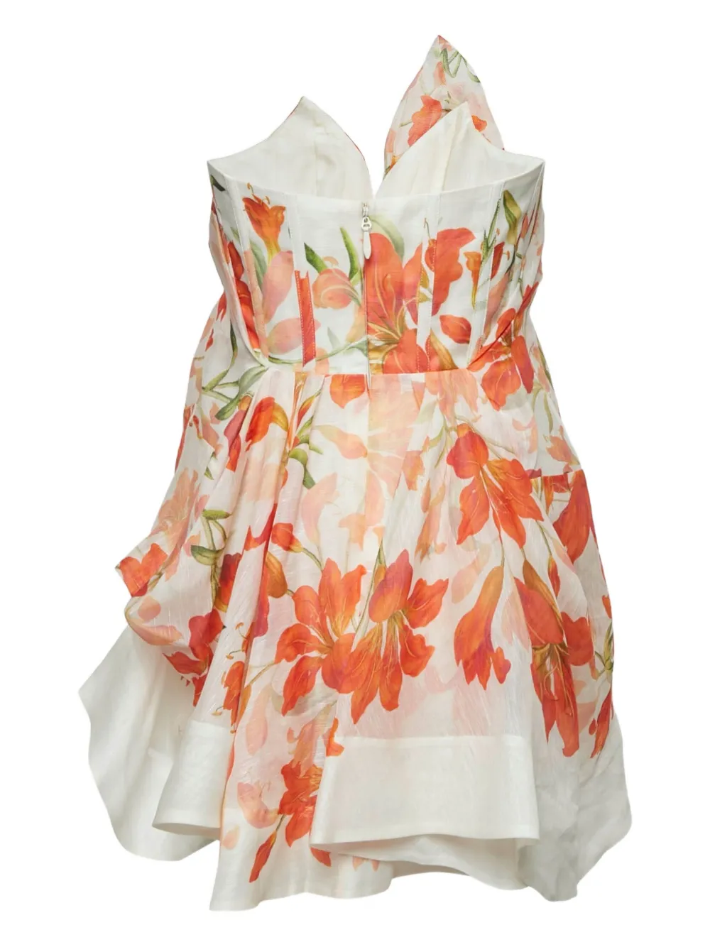 ZIMMERMANN floral-print draped top | Image 2