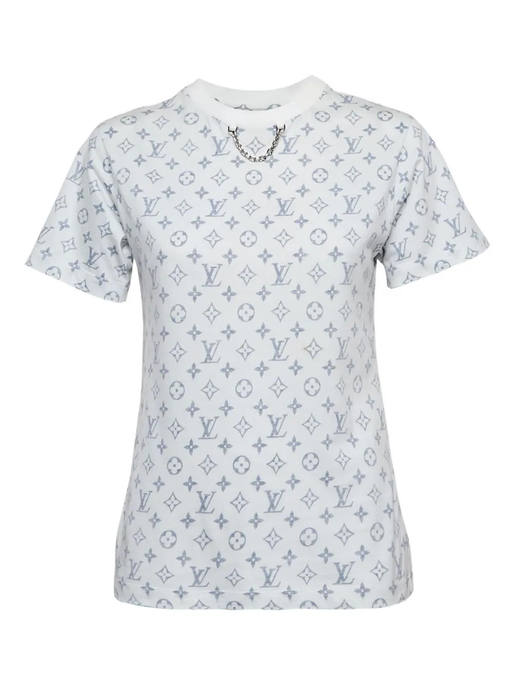 Louis Vuitton Pre-Owned T-Shirt mit Monogramm-Print - Weiß