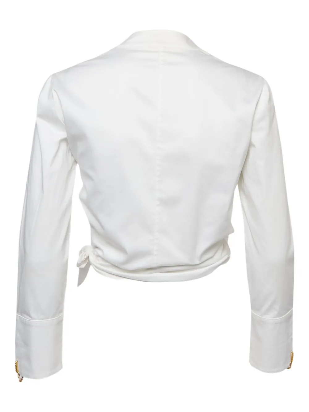 Elisabetta Franchi wrap-design blouse | Image 2