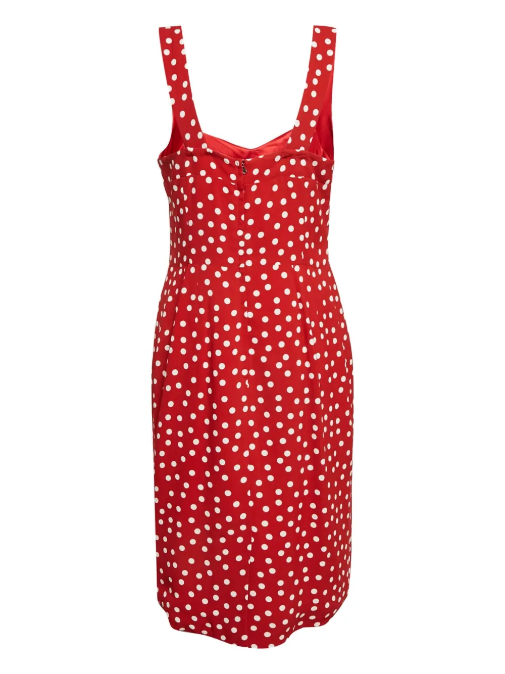 Dolce & Gabbana Pre-Owned Jurk met stippen - Rood