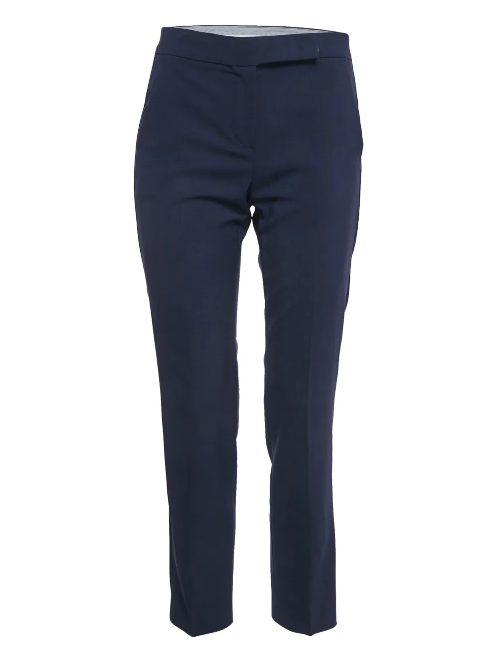 Pre-owned Max Mara Wool Trousers In Blue