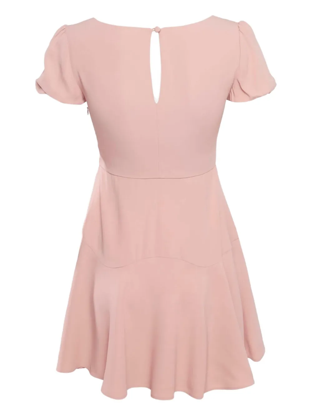 Red Valentino Vintage Midi-jurk met V-hals - Roze