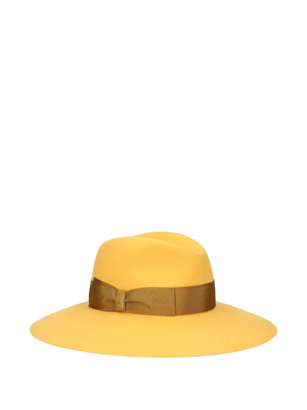 Borsalino Sophie hat - イエロー Borsalino Sophie hat - イエロー