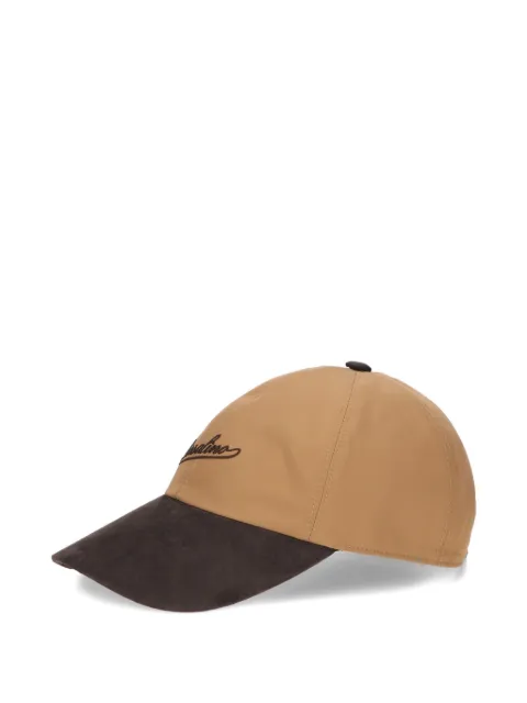 Borsalino logo-embroidered cap