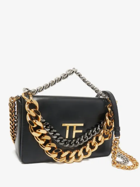 Tom Ford Pre-Owned bolsa de hombro de piel con cadena