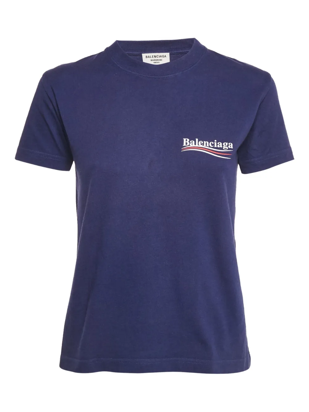 Balenciaga Pre-Owned playera con logo estampado 2020 | azul | Image 1