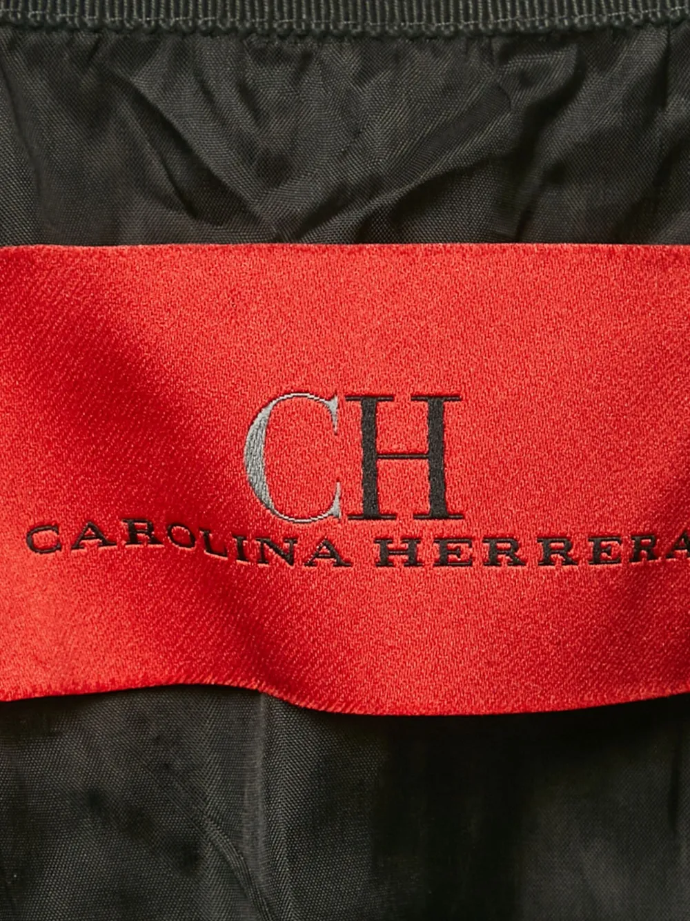 CAROLINA HERRERA Pre-owned Tweed Flared Jacket In Black