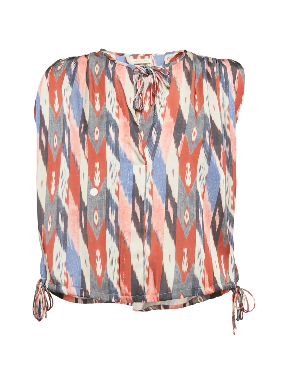 MARANT ÉTOILE Top con stampa in raso - Toni neutri