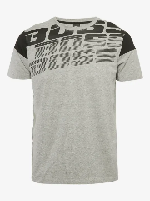 BOSS playera con estampado abstracto 2000