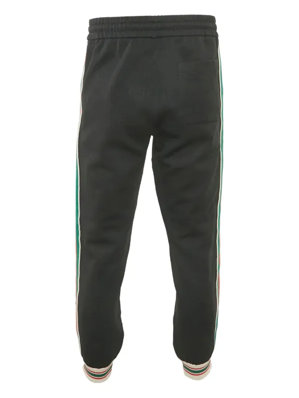 Gucci Pre-Owned GG-jacquard Track Pants | Black | FARFETCH