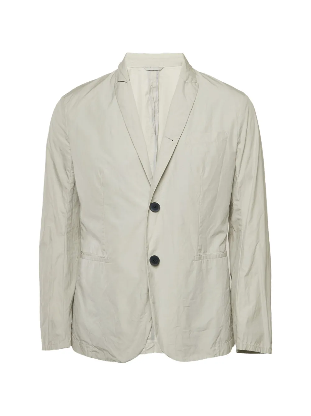 Emporio Armani Pre-Owned lightweight unlined blazer - Grigio