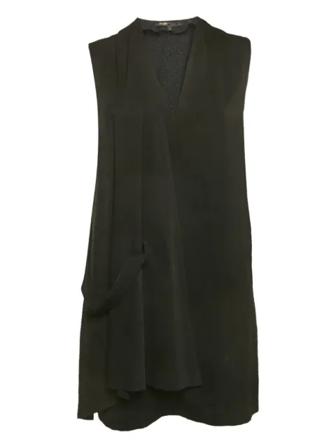 Maje draped sleeveless dress