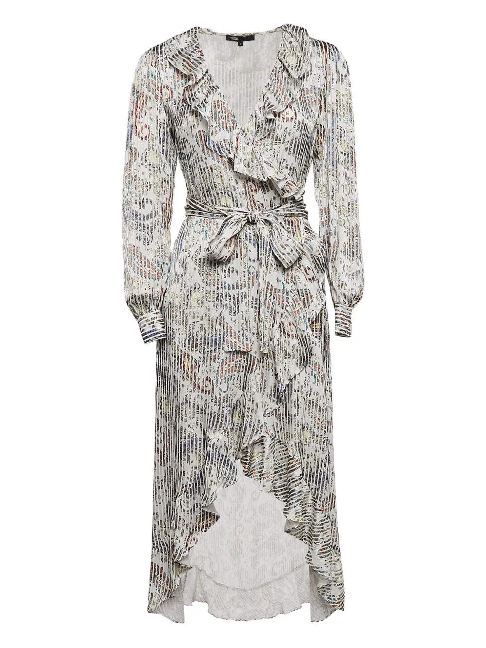 Maje Abito con stampa paisley - Grigio