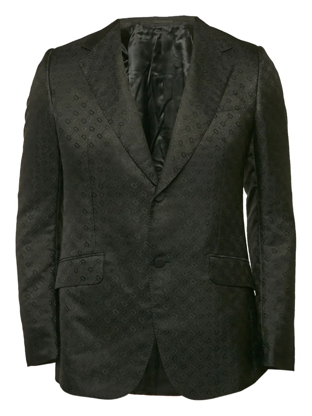 Gucci Pre-Owned blazer à motif en jacquard | noir | Image 1
