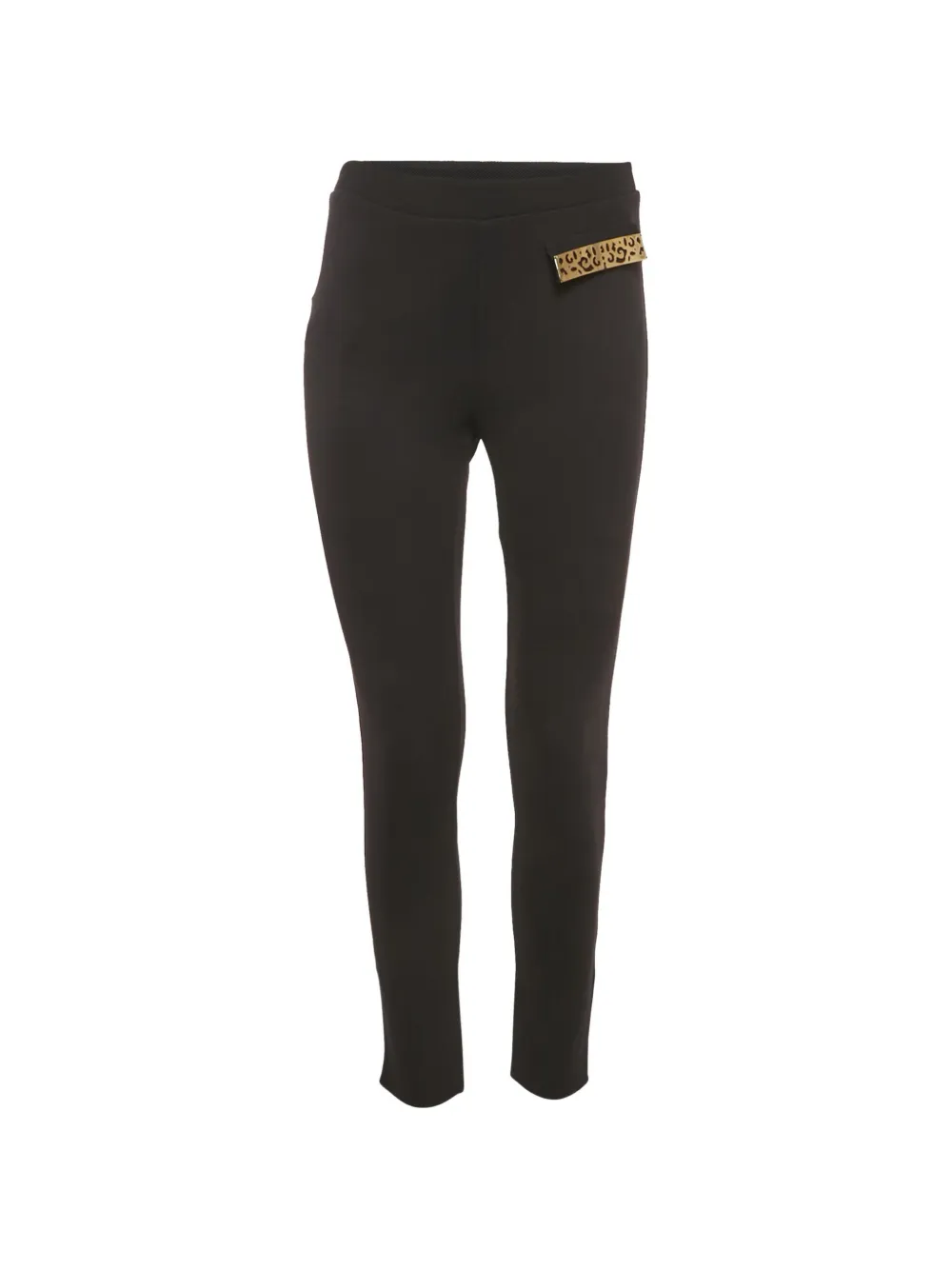 Cavalli Class gabardine leggings - Nero