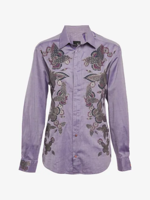 Just Cavalli Vintage chemise en coton à fleurs