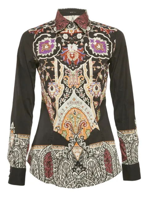 Etro Pre-Owned paisley-print shirt