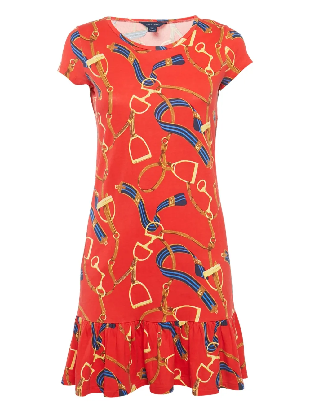 Polo Ralph Lauren Abito con stampa - Rosso