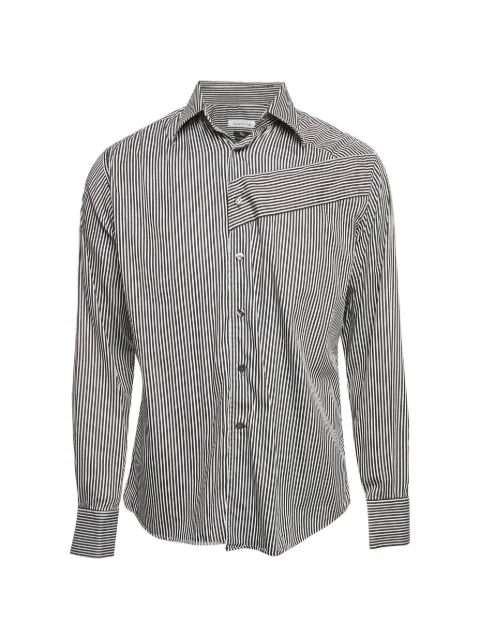 Versace Pre-Owned pinstripe shirt