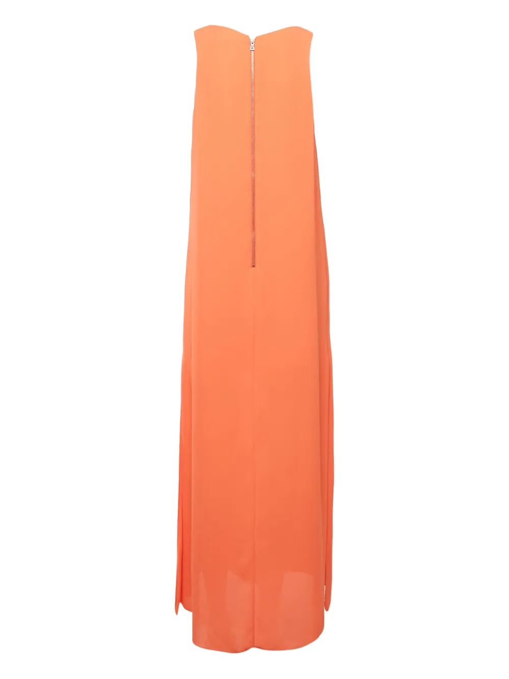 Alice + olivia Zijden maxi-jurk - Oranje