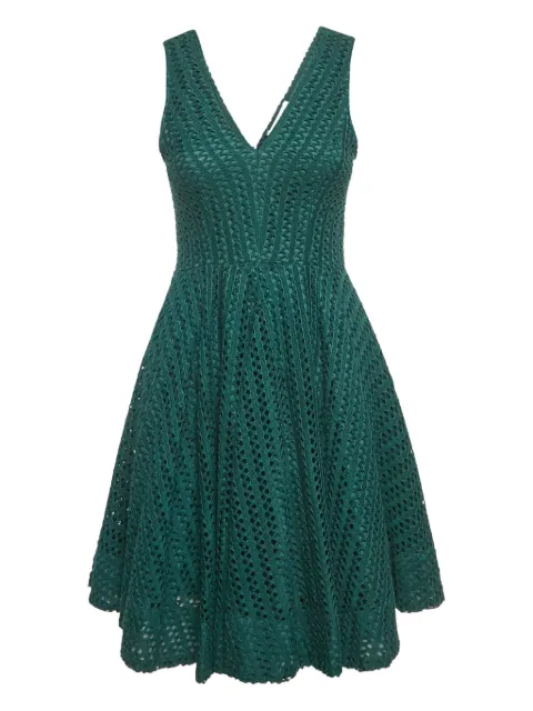 SANDRO crochet v-neck dress
