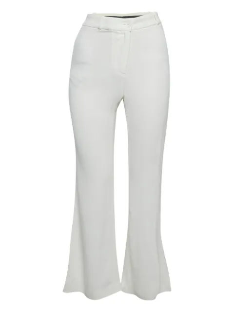 Roberto Cavalli crepe flared trousers
