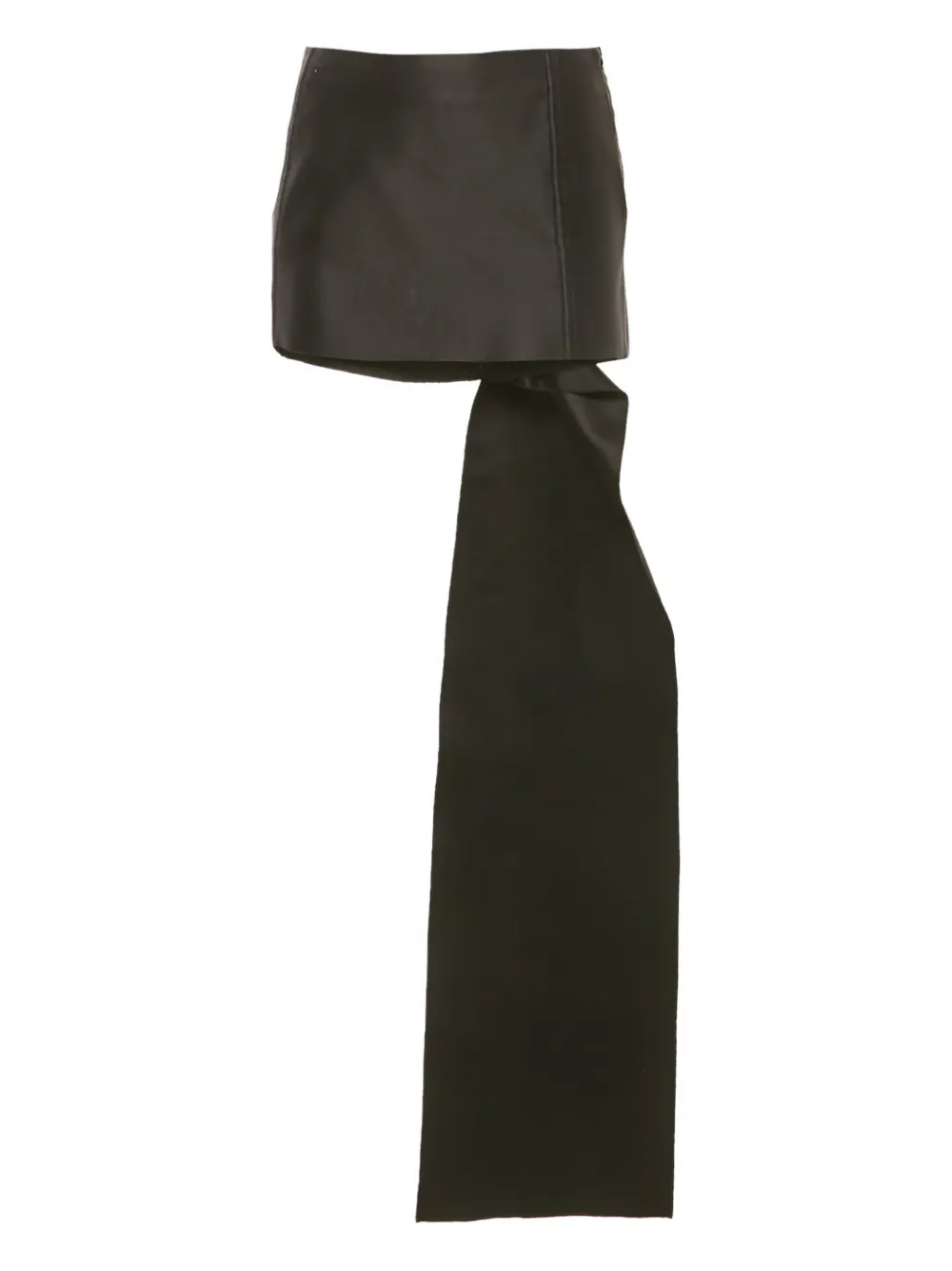 Prada Pre-Owned falda drapeada con efecto satinado | Image 2