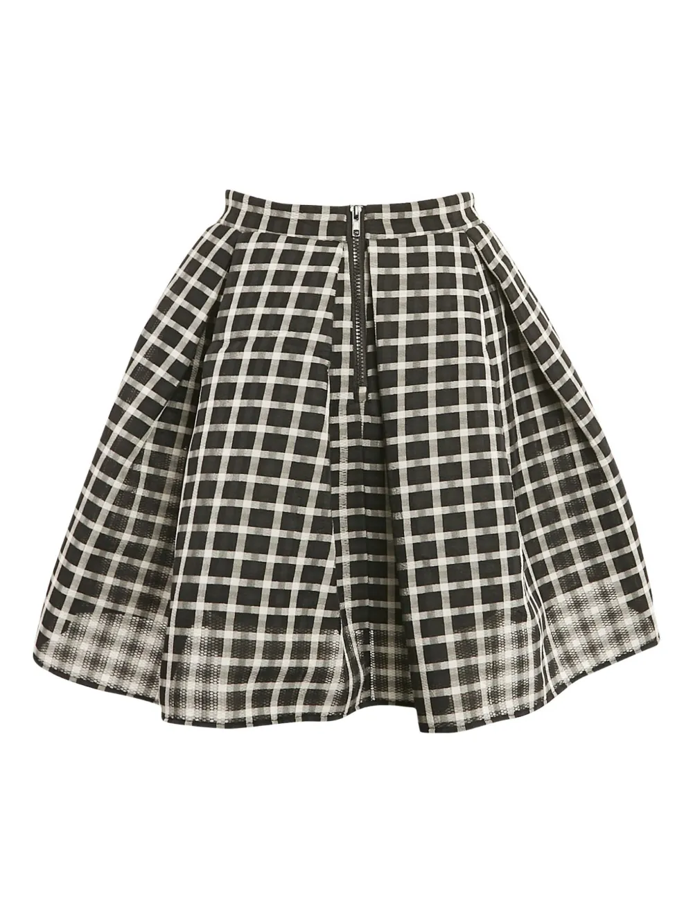 Maje pleated checked skirt | Image 2