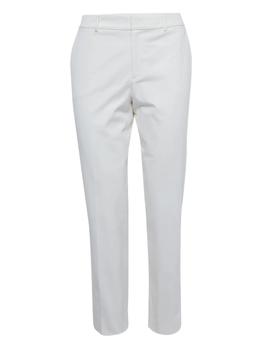 Ralph Lauren Purple Label Pantaloni in gabardine - Bianco
