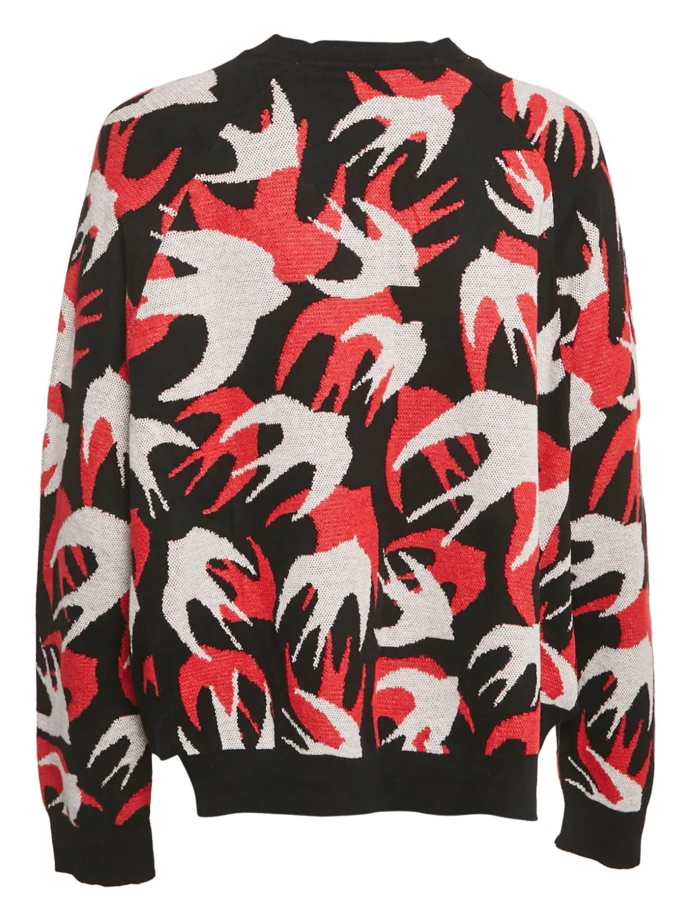 Alexander McQueen Pre-Owned swallow-print sweater | Image 2