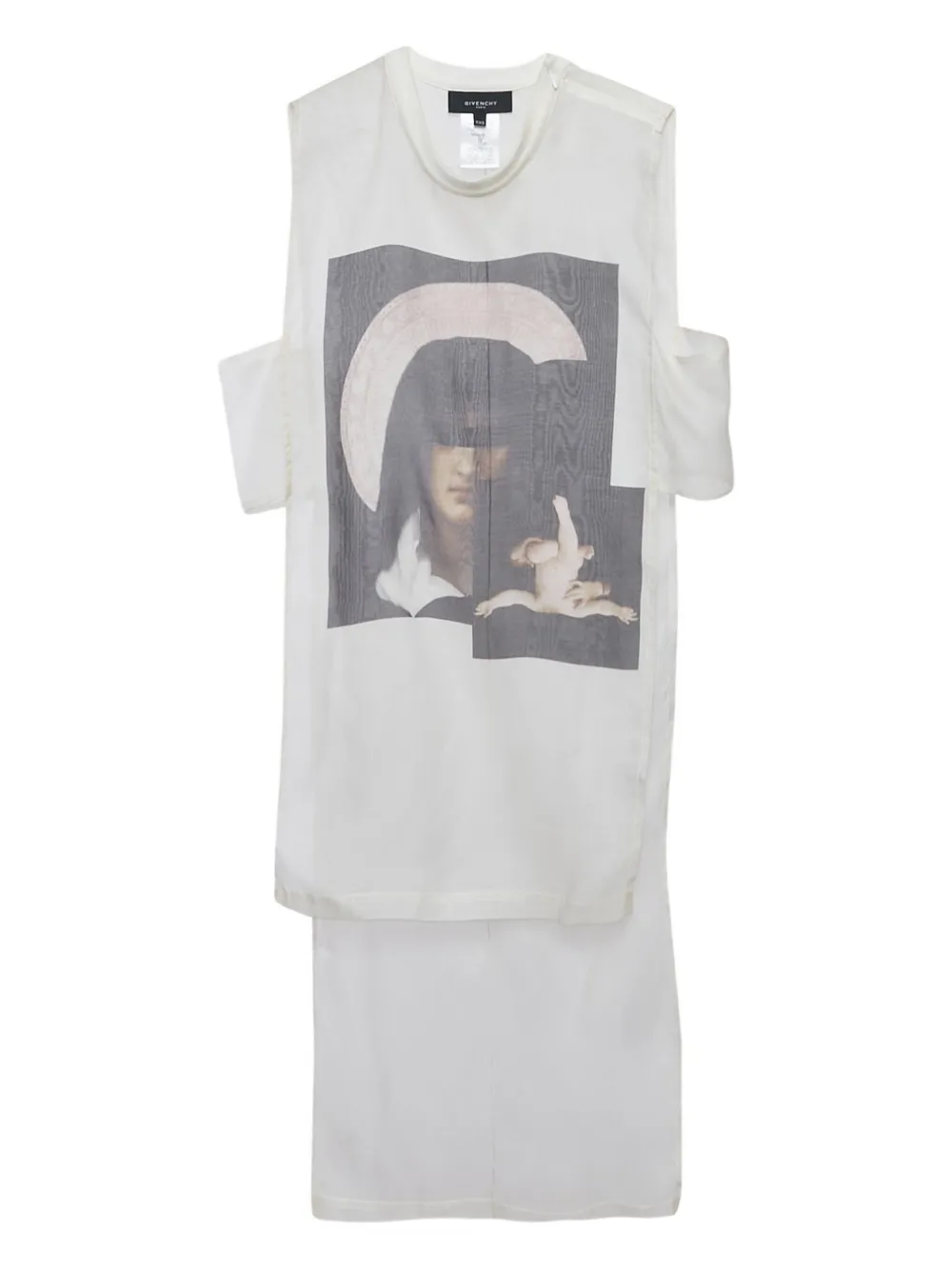 Givenchy Pre-Owned top de seda con estampado gráfico | blanco | Image 1