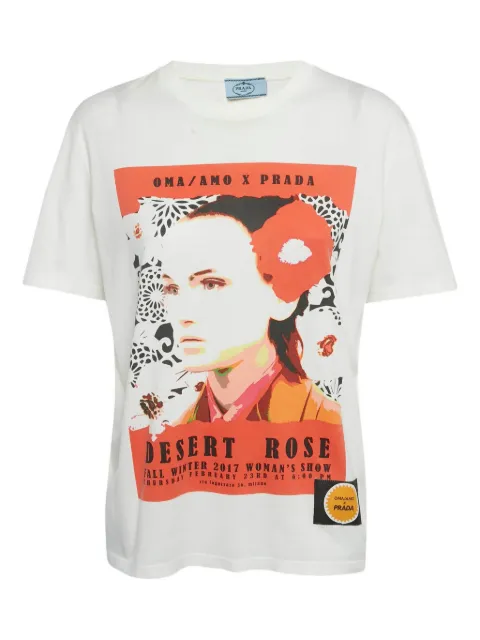 Prada Pre-Owned t-shirt à imprimé graphique