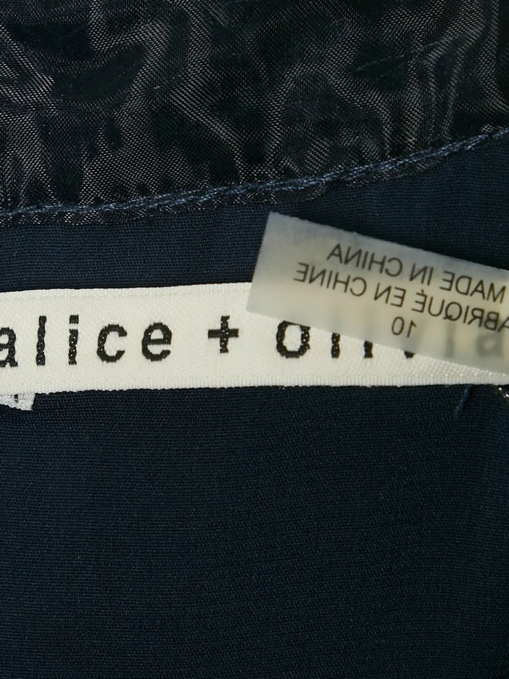 Alice + olivia Mini-jurk met kant - Blauw