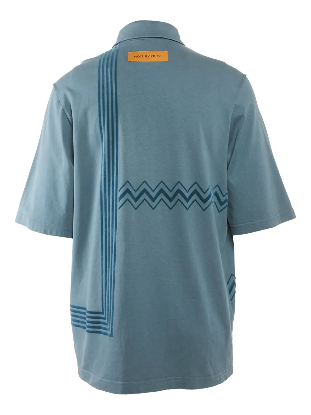 Louis Vuitton Pre-Owned camisa con motivo chevron | Image 2