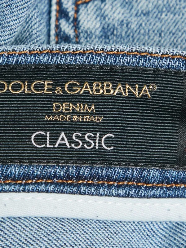 Dolce & Gabbana Pre-Owned ダメージ ジーンズ | ブルー | FARFETCH JP