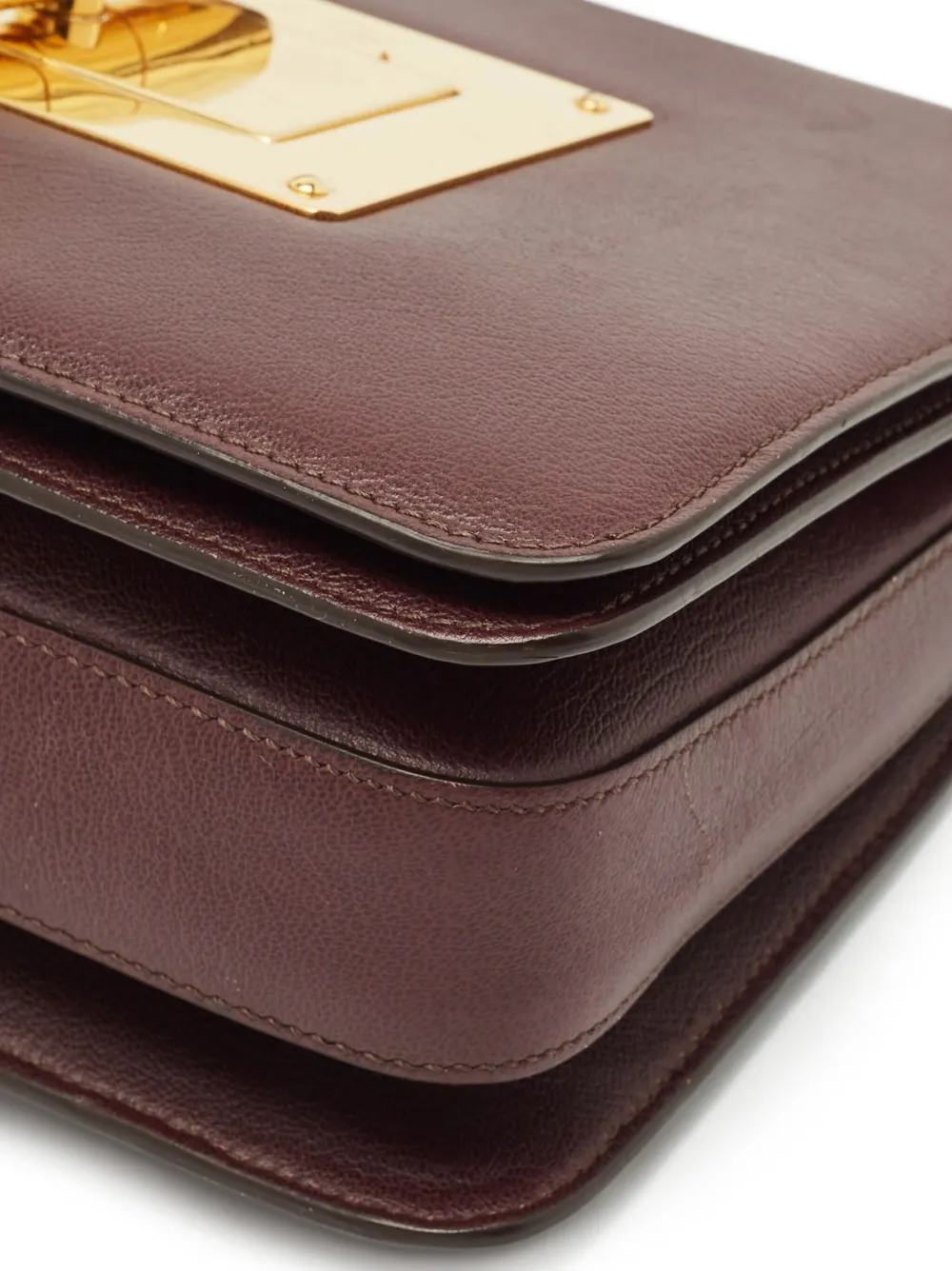 TOM FORD Pre-owned Natalia Leather Shoulder Bag In Red