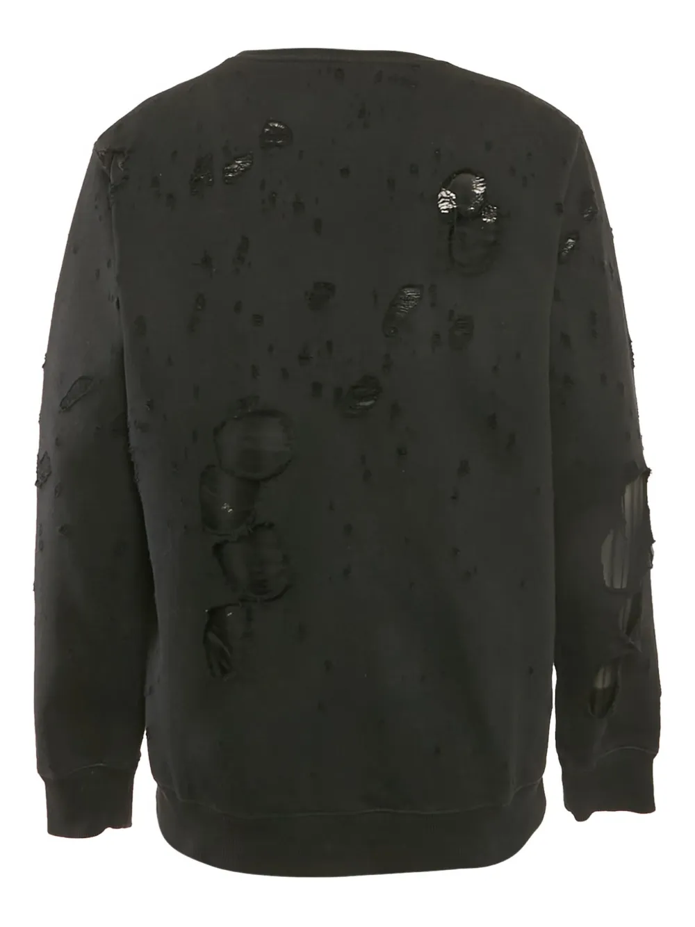 Givenchy Pre-Owned logo-print distressed sweatshirt | Image 2