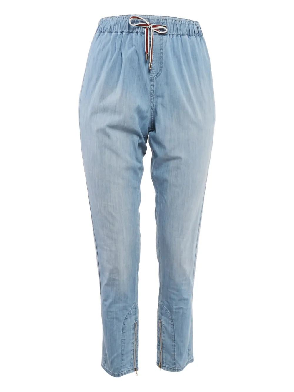 Gucci Pre-Owned Pantaloni con coulisse - Blu