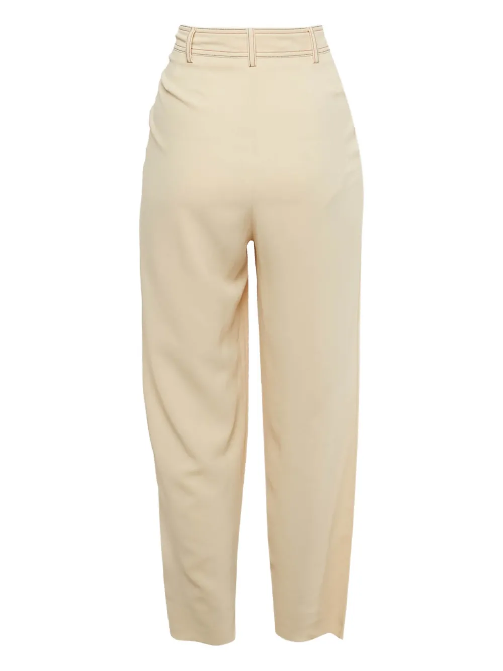 See by Chloé Broek met contrasterende stiksels - Beige