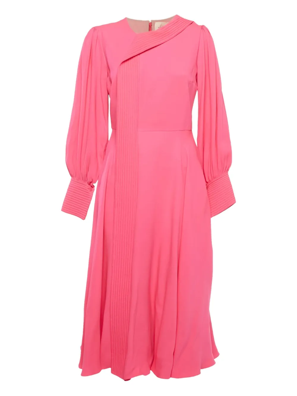 Pre-owned Roksanda Quilted Midi Dress In Pink