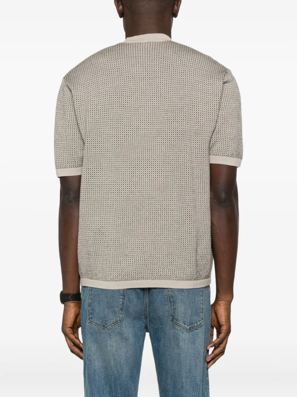 Emporio Armani Trui met korte mouwen Bruin