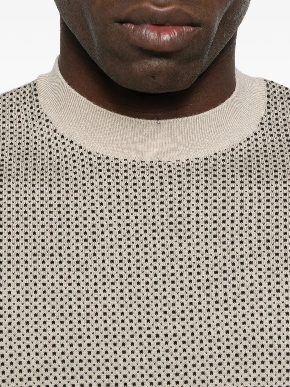 Emporio Armani Trui met korte mouwen Bruin