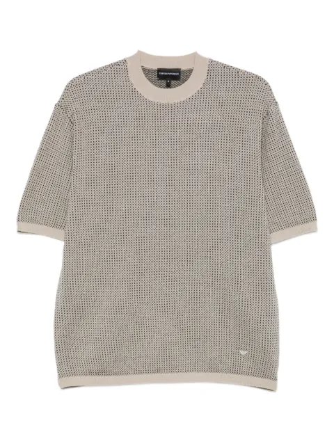 Emporio Armani suéter manga corta