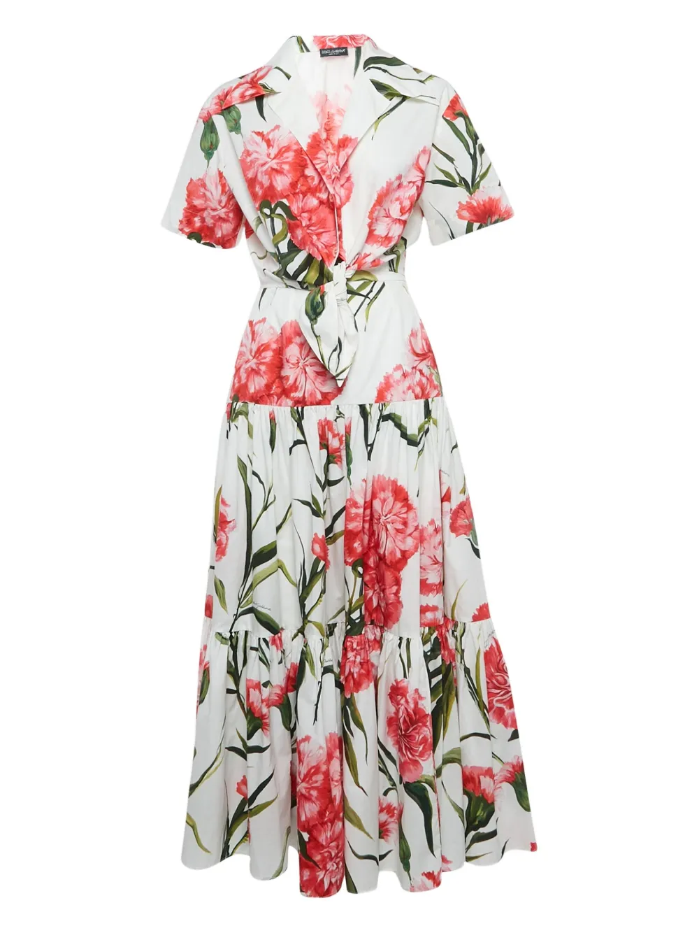 Dolce & Gabbana Pre-Owned Completo due pezzi a fiori - Bianco