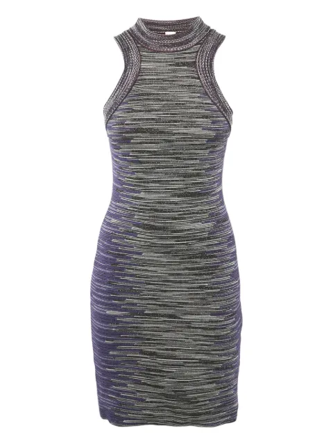 Missoni Pre-Owned lurex zigzag midi dress
