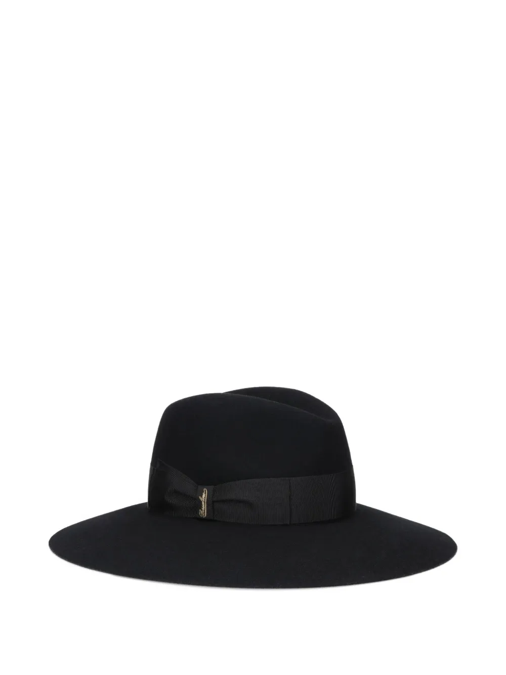 Borsalino fine wool felt ribbon hat | Black | Image 1